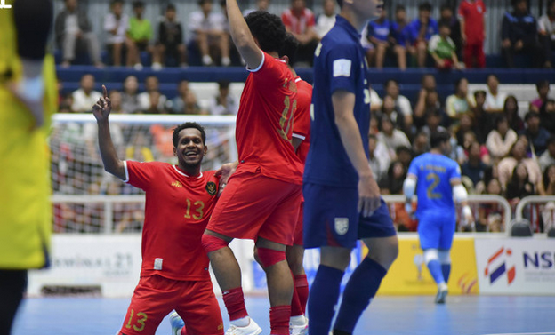 Timnas Futsal Indonesia bersiap menghadapi Iran di final Piala Asia Futsal 2026
